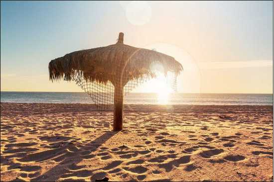 Fototapeta Plaża Zachód Słońca 60 x 90 /61014139