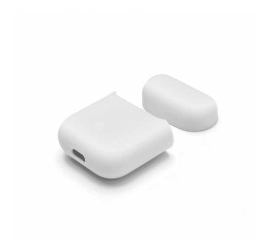 Etui AirPods i200 TWS i500 i1000 silikonowe (białe)