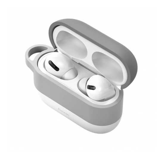 Etui Apple AirPods Pro i3 i500 PRO Baseus Cloud Hook szare